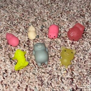 PACK OF 7 Mochi Fidget Toys